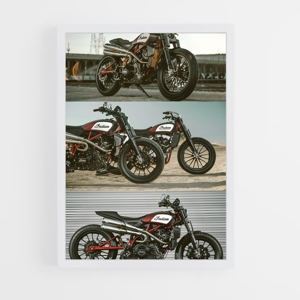 Poster Ftr 1200 Éclatant – affiche Indian Motorcycle (vue 3)